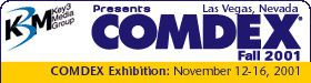 Key3Media's COMDEX Fall 2001 The IT Marketplace November 12-16, 2001